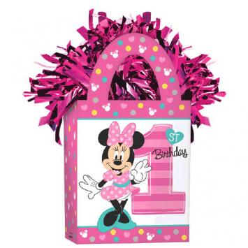 Disney Minnie's Fun To Be One Mini Tote Balloon Weight