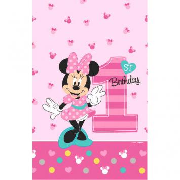 Disney Minnie's Fun To Be One Plastic Table Cover